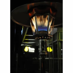 RADtec Real Flame 96-Inch Tall Stainless Steel Natural Gas Patio Heater (96-NTR-GAS-SS) -Dimplex Officials radtec real flame stainless steel natural gas patio heater 28949378596958