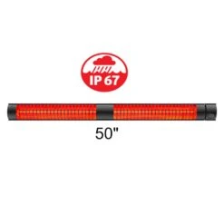 RADtec Torrid Series 50-Inch 4000 W 240 V Electric Infrared Heater (50-TOR-INF-HT) -Dimplex Officials radtec torrid series 50 inch 4000 w 220 v electric infrared heater 50 tor inf ht 50 tor inf ht 680665953424 28959504105566