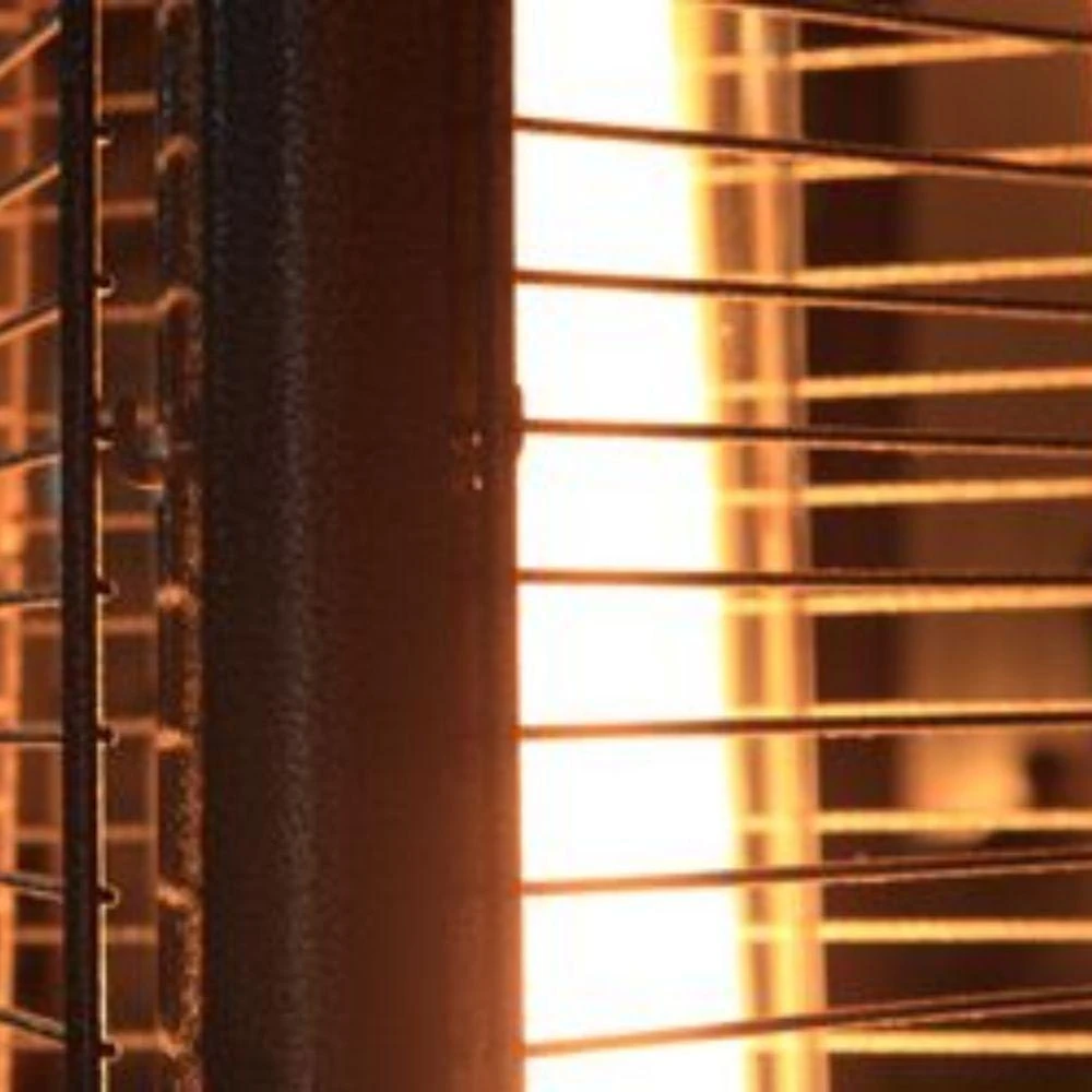 RADtec Tower Flame 89-Inch Tall Brown Wicker Propane Patio Heater (TF3-WK-DRK-BRN) 3 RADtec Tower Flame 89-Inch Tall Brown Wicker Propane Patio Heater (TF3-WK-DRK-BRN) - Image 3