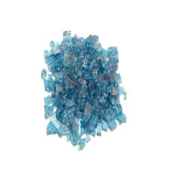 Real Fyre Reflective Fire Glass For Contemporary Gas Burners Insert -Dimplex Officials real fyre real fyre reflective fire glass for contemporary gas burners insert caribbean blue 5 lb package 14227230687326