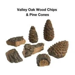 Real Fyre Valley Oak 9500 BTUs Vent-Free Gas Log Set Insert -Dimplex Officials real fyre real fyre valley oak 9500 btus vent free gas log set 14132491485278