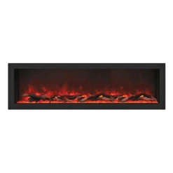 Remii DEEP Full Flame Indoor/Outdoor Frameless Built-in Electric Fireplace -Dimplex Officials remii deep full flame indoor outdoor frameless built in electric fireplace 55 wide 102755 de 628110804075 28824119410782