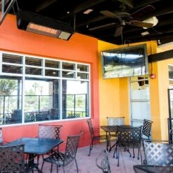 BistroSchwank Single Stage Gas Patio Heaters -Dimplex Officials schwank bistroschwank single stage gas patio heater with electronic ignition 13698623275102