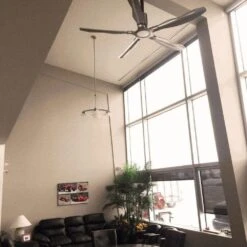 Schwank MonsterFans Style Series Hospitality HVLS Industrial Fan With Controls -Dimplex Officials schwank monsterfans style series hvls industrial fan with controls 30268011774046