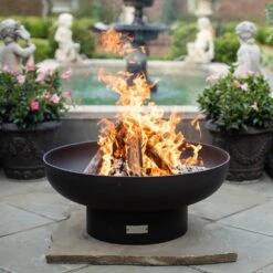 Seasons Fire Pits Elliptical Round Steel Fire Pit 37 Seasons Fire Pits Elliptical Round Steel Fire Pit -Dimplex Officials seasons fire pits elliptical round steel fire pit 29760580190302