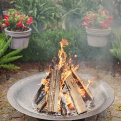 Seasons Fire Pits Flare Round Steel Fire Pit -Dimplex Officials seasons fire pits flare round steel fire pit 42cflare 29760604373086