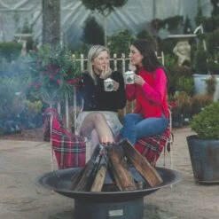 Seasons Fire Pits Flare Round Steel Fire Pit -Dimplex Officials seasons fire pits flare round steel fire pit 42cflare 29760604405854