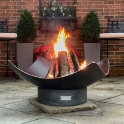 Seasons Fire Pits Quadrilateral Square Steel Fire Pit -Dimplex Officials seasons fire pits quadrilateral square steel fire pit 29695082594398