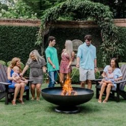 Seasons Fire Pits Vulcan Round Steel Fire Pit -Dimplex Officials seasons fire pits seasons fire pits vulcan round steel fire pit 14420780220510
