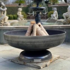 Seasons Fire Pits Vulcan Round Steel Fire Pit -Dimplex Officials seasons fire pits seasons fire pits vulcan round steel fire pit 28354757460062