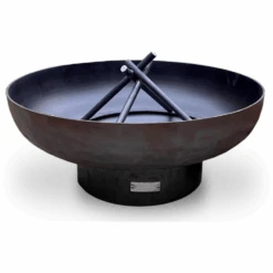 Seasons Fire Pits Vulcan Round Steel Fire Pit -Dimplex Officials seasons fire pits vulcan round steel fire pit 29054356717662