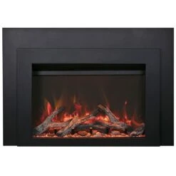 Sierra Flame 42-Inch Smart Electric Fireplace Insert With Steel Frame (INS-FM-34) 12 Sierra Flame 42-Inch Smart Electric Fireplace Insert With Steel Frame (INS-FM-34) -Dimplex Officials sierra flame 42 electric fireplace insert with steel frame ins fm 34 ins fm 34 628451612438 28848734535774
