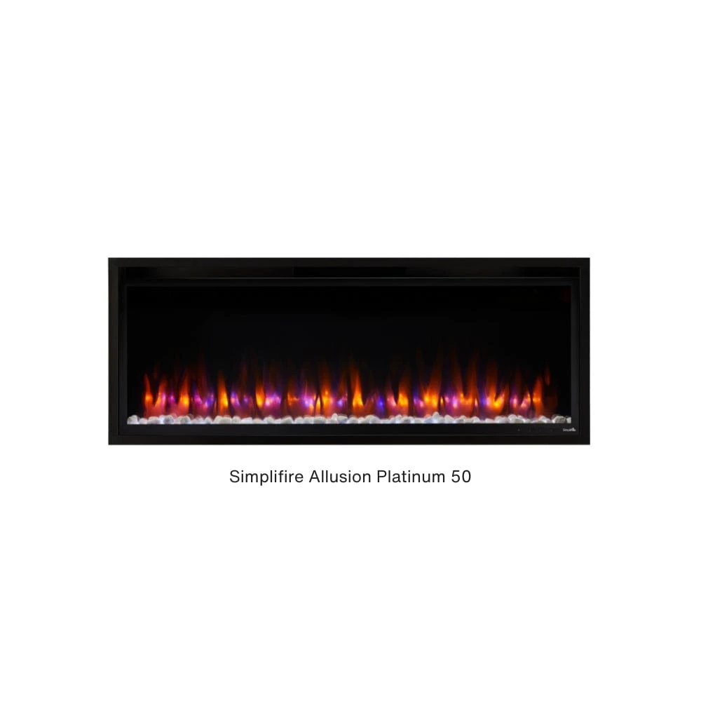 Simplifire Allusion Platinum Built-In Electric Fireplace 16 Simplifire Allusion Platinum Built-In Electric Fireplace - Image 16