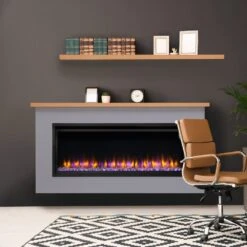 Simplifire Boyd Build-Out Kit For Allusion Platinum 50-Inch Electric Fireplace -Dimplex Officials simplifire boyd build out kit for allusion platinum 50 inch electric fireplace 30438983106654