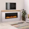 Simplifire Boyd Build-Out Kit For Allusion Platinum 50-Inch Electric Fireplace