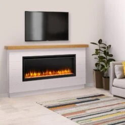 Simplifire Boyd Build-Out Kit For Allusion Platinum 50-Inch Electric Fireplace
