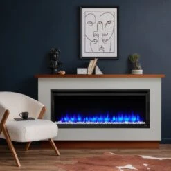 Simplifire Boyd Build-Out Kit For Allusion Platinum 50-Inch Electric Fireplace -Dimplex Officials simplifire boyd build out kit for allusion platinum 50 inch electric fireplace 30438983303262