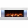 Simplifire Format 36-Inch Wall-Mounted Electric Fireplace With Mantel Options (SF-FORMAT36)