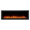 Simplifire Forum Built-In Outdoor Electric Fireplace With Trim Kit - No Heat
