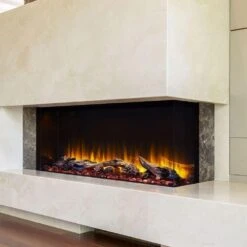 Simplifire Scion Trinity 3-Sided Built-in Electric Fireplace -Dimplex Officials simplifire simplifire scion trinity 3 sided built in electric fireplace 28353136525406