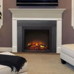 Simplifire Traditional Built-In Electric Fireplace -Dimplex Officials simplifire traditional built in electric fireplace 29345227833438