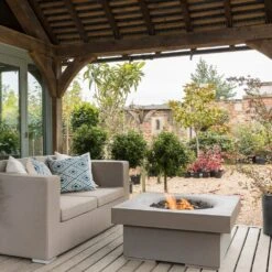 Solus Elevated Halo 36-Inch Square Ultra High-Performance Concrete Gas Fire Pit 19 Solus Elevated Halo 36-Inch Square Ultra High-Performance Concrete Gas Fire Pit -Dimplex Officials solus elevated halo 36 inch square ultra high performance concrete gas fire pit 30554526351454