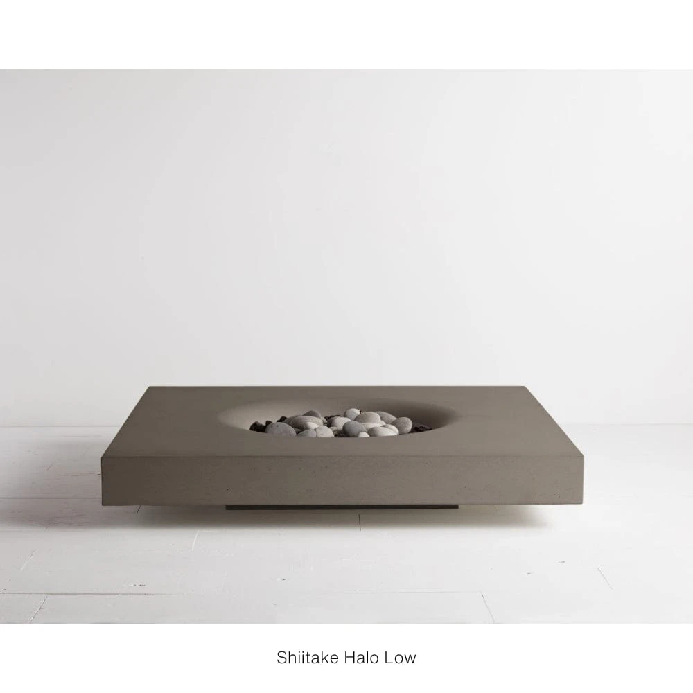 Solus Halo Low Square Ultra High-Performance Concrete Gas Fire Pit 14 Solus Halo Low Square Ultra High-Performance Concrete Gas Fire Pit - Image 14
