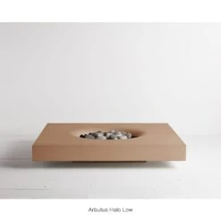 Solus Halo Low Square Ultra High-Performance Concrete Gas Fire Pit 37 Solus Halo Low Square Ultra High-Performance Concrete Gas Fire Pit -Dimplex Officials solus halo low 36 inch square ultra high performance concrete gas fire pit 30564261560414