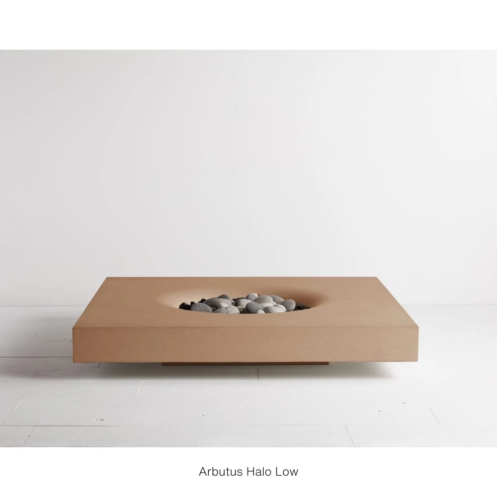 Solus Halo Low Square Ultra High-Performance Concrete Gas Fire Pit 19 Solus Halo Low Square Ultra High-Performance Concrete Gas Fire Pit - Image 19