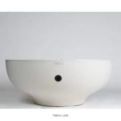 Solus Luna 42-Inch Round Ultra High-Performance Concrete Gas Fire Pit -Dimplex Officials solus luna 42 inch round ultra high performance concrete gas fire pit 30547497582686