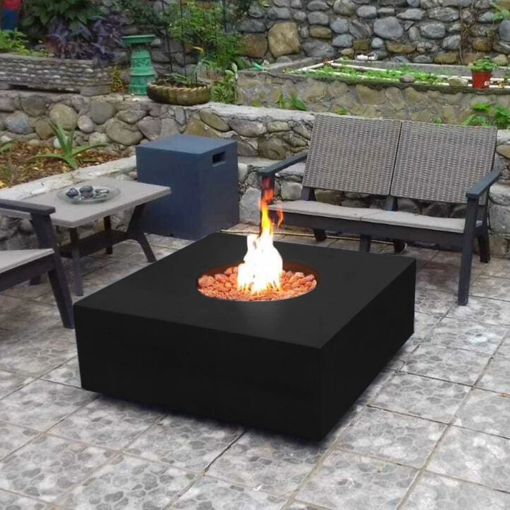 Stonelum Praga 01 39-Inch Square Concrete Gas Fire Pit Table 20 Stonelum Praga 01 39-Inch Square Concrete Gas Fire Pit Table - Image 20