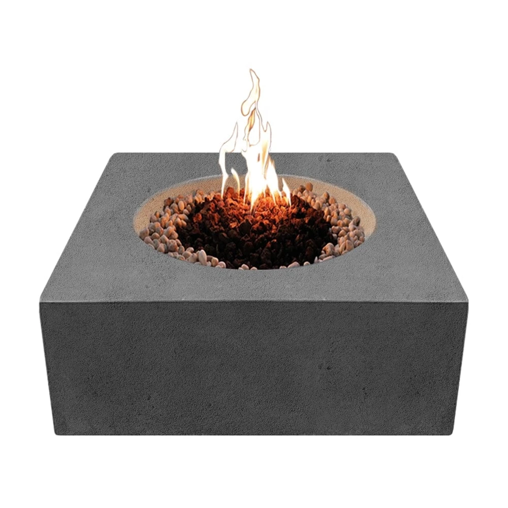 Stonelum Praga 01 39-Inch Square Concrete Gas Fire Pit Table 7 Stonelum Praga 01 39-Inch Square Concrete Gas Fire Pit Table - Image 7