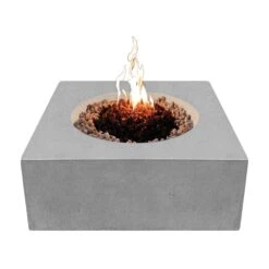 Stonelum Praga 01 39-Inch Square Concrete Gas Fire Pit Table 30 Stonelum Praga 01 39-Inch Square Concrete Gas Fire Pit Table -Dimplex Officials stonelum praga 01 39 inch square concrete gas fire pit 30287556608094