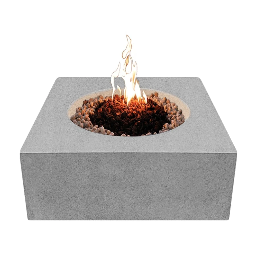 Stonelum Praga 01 39-Inch Square Concrete Gas Fire Pit Table 11 Stonelum Praga 01 39-Inch Square Concrete Gas Fire Pit Table - Image 11