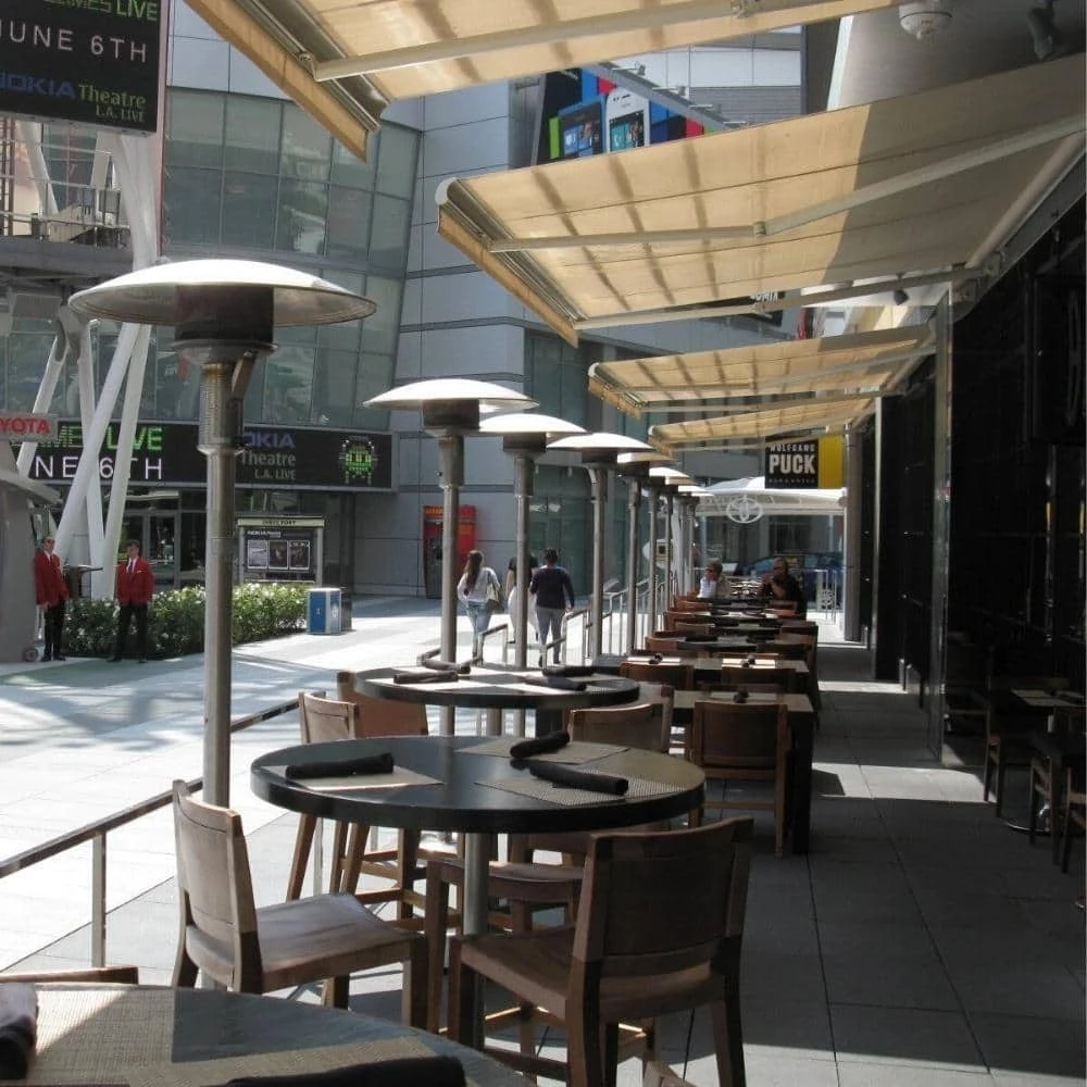 Sunglo A242 B Portable NG Patio Heater With Manual Ignition - Black 2 Sunglo A242 B Portable NG Patio Heater With Manual Ignition - Black - Image 2