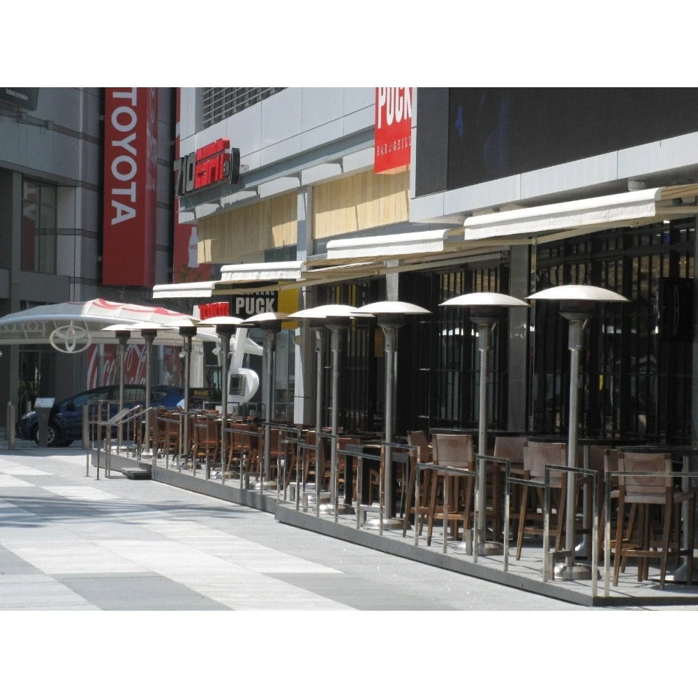 Sunglo A242 B Portable NG Patio Heater With Manual Ignition - Black 3 Sunglo A242 B Portable NG Patio Heater With Manual Ignition - Black - Image 3