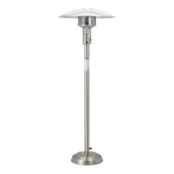Sunglo A242 SS Portable NG Patio Heater With Manual Ignition - Stainless Steel -Dimplex Officials sunglo sunglo a242 ss portable ng patio heater with manual ignition stainless steel 13336691834974