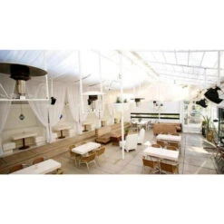 Sunglo A244MAN NG Ceiling Mounted Patio Heater With Manual Ignition -Dimplex Officials sunglo sunglo a244man ng ceiling mounted patio heater with manual ignition 13337694830686