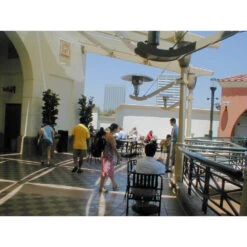 Sunglo A244MAN NG Ceiling Mounted Patio Heater With Manual Ignition -Dimplex Officials sunglo sunglo a244man ng ceiling mounted patio heater with manual ignition 13340919365726