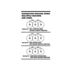 Sunglo A244VE NG Ceiling Mounted Patio Heater With Automatic Ignition -Dimplex Officials sunglo sunglo a244ve ng ceiling mounted patio heater with automatic ignition 13340915662942