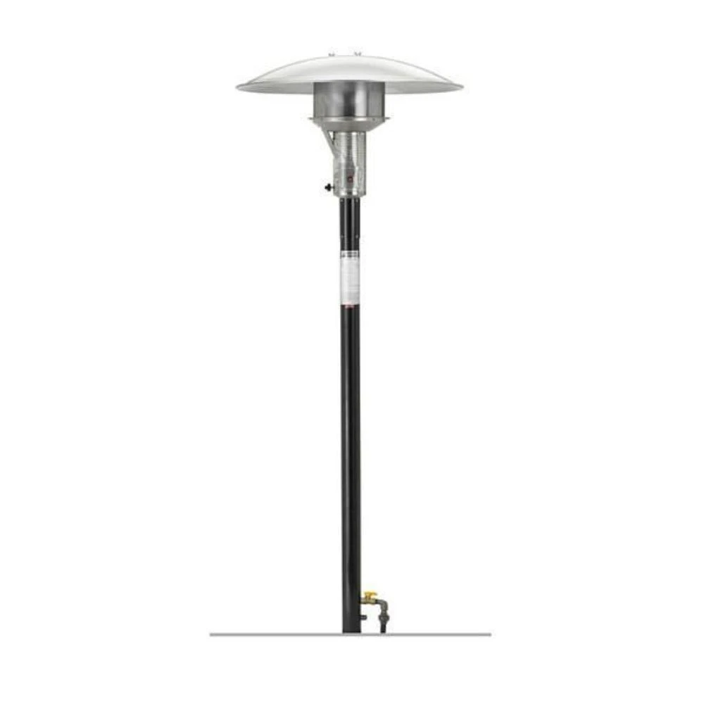 Sunglo PSA265 BK Permanent Post NG Patio Heater With Manual Ignition - Black 3 Sunglo PSA265 BK Permanent Post NG Patio Heater With Manual Ignition - Black - Image 3