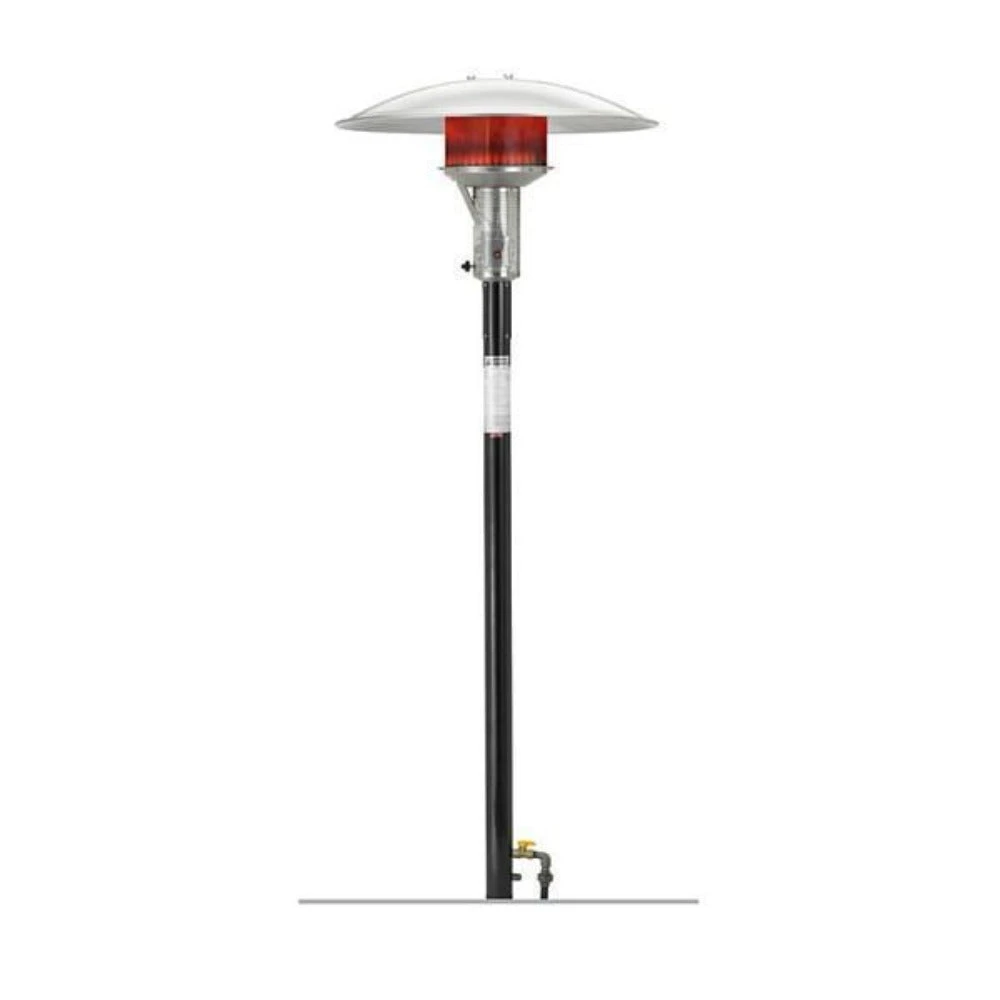 Sunglo PSA265VE Permanent Post NG Patio Heater With Automatic Ignition - Black 1 Sunglo PSA265VE Permanent Post NG Patio Heater With Automatic Ignition - Black