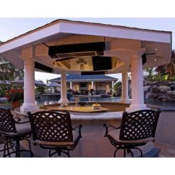 Sunpak S25 Wall Mounted Infrared Gas Heater With Electronic Ignition - Black -Dimplex Officials sunpak sunpak s25 wall mounted infrared gas heater with electronic ignition black 13340778594398