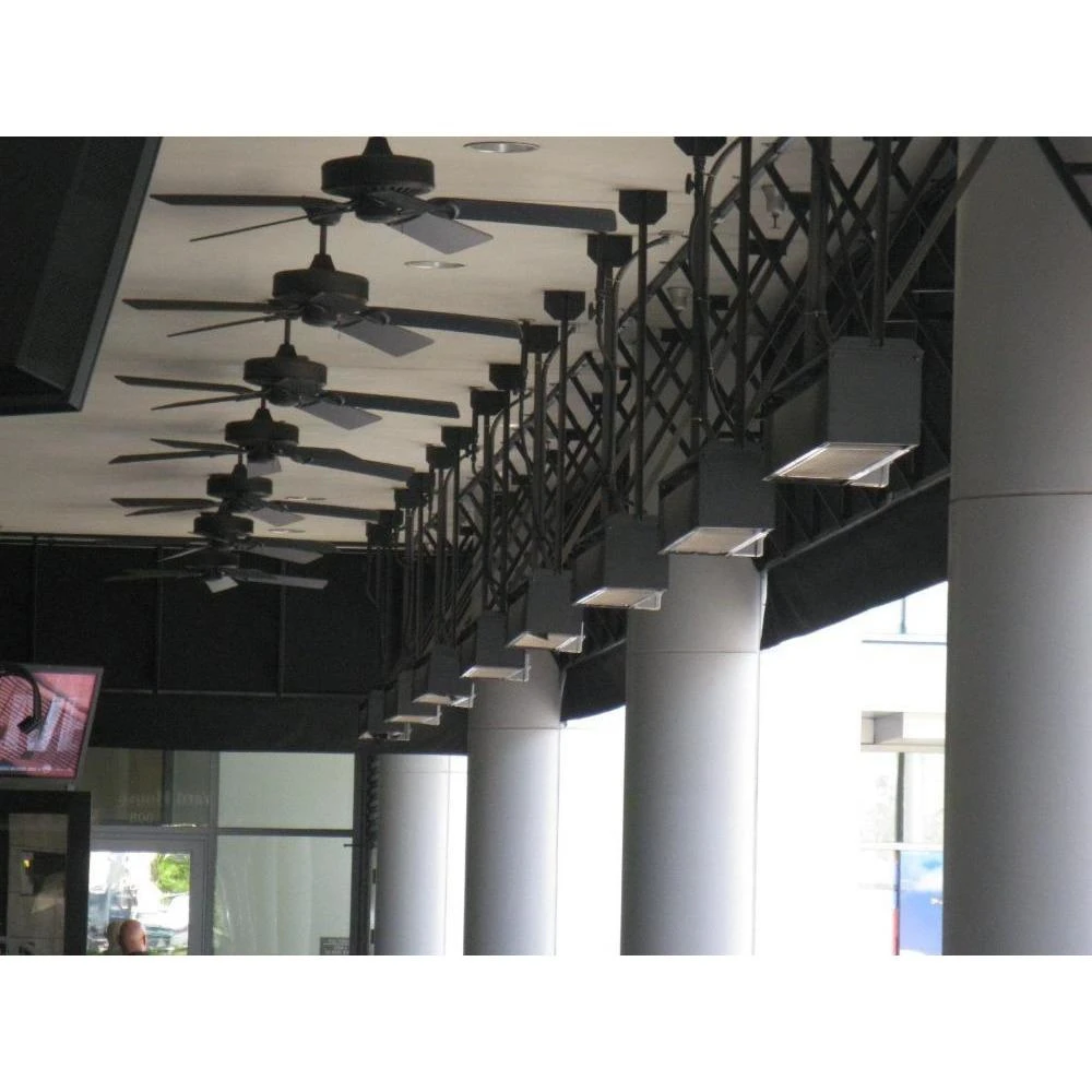 Sunpak S34 B TSR Wall/Ceiling Mounted Infrared Gas Heater With Remote - Black 4 Sunpak S34 B TSR Wall/Ceiling Mounted Infrared Gas Heater With Remote - Black - Image 4