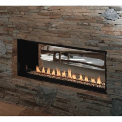 Superior 43-Inch Linear Vent-Free Gas Fireplace - Optional See-Through (VRL4543) -Dimplex Officials superior superior 43 linear vent free gas fireplace optional see through vrl4543 13315603333214