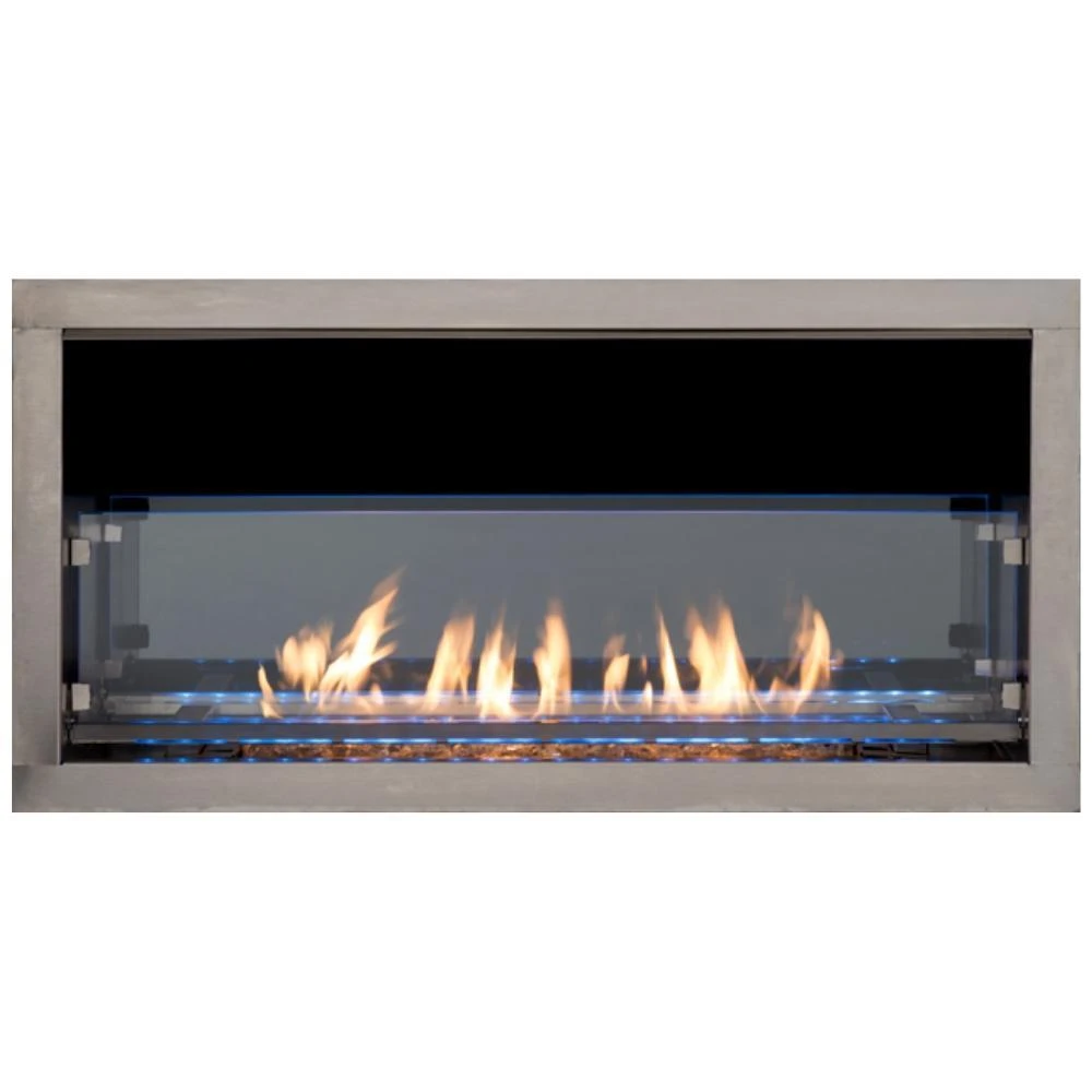 Superior Linear Vent-Free Outdoor Gas Fireplace - Optional See-Through 1 Superior Linear Vent-Free Outdoor Gas Fireplace - Optional See-Through