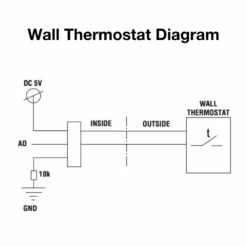 Superior Wall Thermostat For Capella Electric Fireplace (WS-S-TSTAT) 5 Superior Wall Thermostat For Capella Electric Fireplace (WS-S-TSTAT) -Dimplex Officials superior wall thermostat for capella electric fireplace ws s tstat ws s tstat 29170542936158