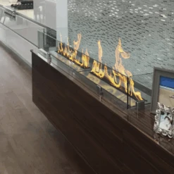 The Bio Flame 13-Inch Indoor/Outdoor Ethanol Fireplace Burner -Dimplex Officials the bio flame 13 inch indoor outdoor ethanol fireplace burner eb 13 silver 826771162019 30294690398302