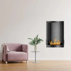 The Bio Flame 24-Inch Smart Firebox SS Built-in Ethanol Fireplace -Dimplex Officials the bio flame 24 inch smart firebox ss built in ethanol fireplace 29110568190046