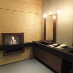 The Bio Flame 24-Inch Smart Remote Controlled Ethanol Burner -Dimplex Officials the bio flame 24 inch smart remote controlled ethanol burner black or stainless steel 28807050559582